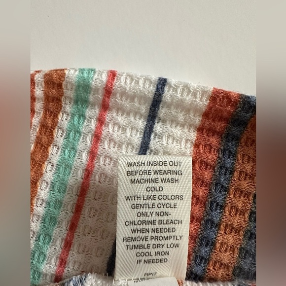 Mudd women sweater striped multicolor with long sleeves. - Picture 8 of 9